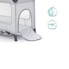 Fillikid utazóágy Nizza szürke 4059-07