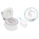 Fillikid mini WC gyerekeknek Marlin szürke/fehér BP047-07