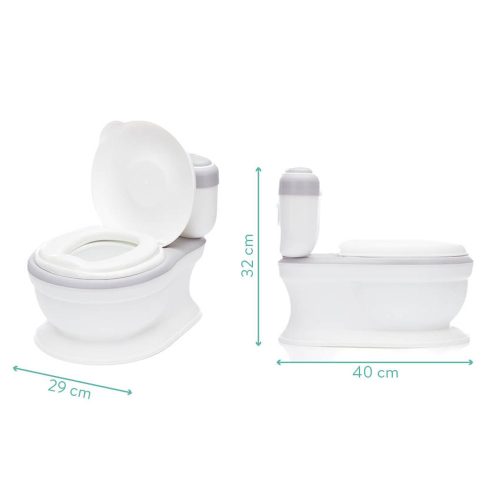 Fillikid mini WC gyerekeknek Marlin szürke/fehér BP047-07