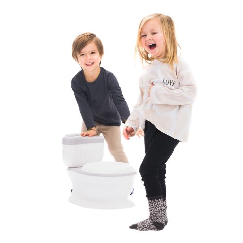 Fillikid mini WC gyerekeknek Marlin szürke/fehér BP047-07