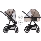 Fill multifunkciós babakocsi Jaguar beige melange 775-09