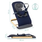 Fillikid pihenőszék játékívvel Beige 600-01