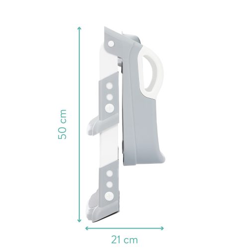 Fillikid lépcsős wc szűkítő Ben szürke/fehér BST023-07