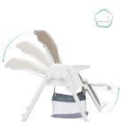 Fillikid etetőszék Mio fehér/taupe B002-05