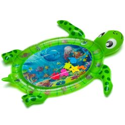   Fillikid játszószőnyeg interaktív Teknős felfújható és vízzel tölthető zöld XG-G02
