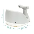Fillikid fürdető Bálna szürke-fehér BBS005-07