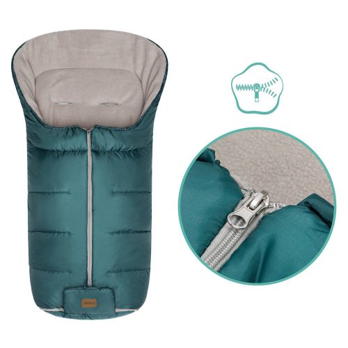 Fillikid bundazsák babakocsiba Eco big 1220-34 smaragd