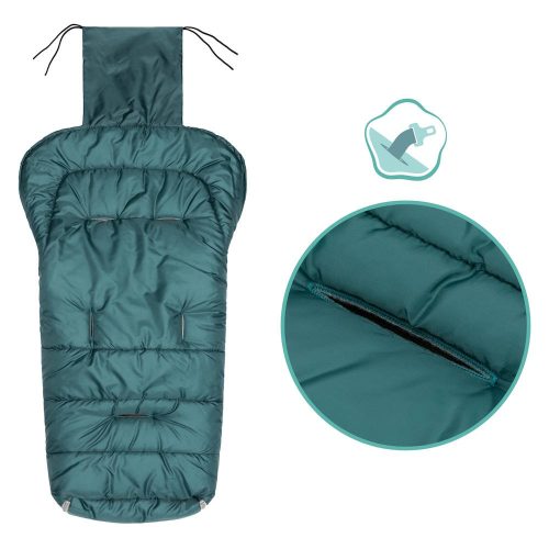 Fillikid bundazsák babakocsiba Eco big 1220-34 smaragd