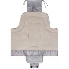 Fillikid bundazsák babakocsiba Eco big 1220-37 ezüst