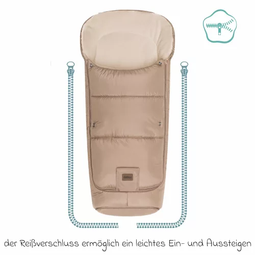 Fillikid bundazsák babakocsiba Peak Desert Taupe FM1610-19