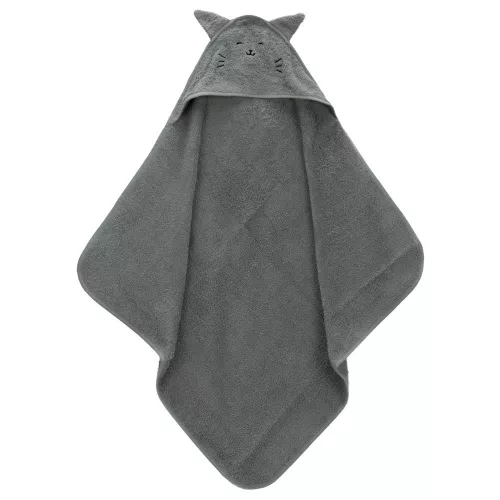 Fillikid fürdőlepedő 75x75cm cica zöld 1033-44