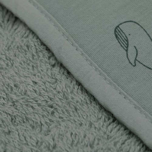 Fillikid poncsó frottír 59x54cm bálna 1036-44