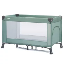 Fillikid utazóágy Valencia 120x60cm zöld 4066-04