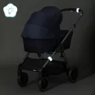 Fillikid csattanó szalag LED babakocsihoz fehér 599-05