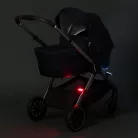 Fillikid biztonsági lámpa babakocsira Easy fix piros-fehér 2db 589-00