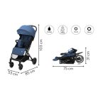 Fill sportbabakocsi Rover kék K868-21