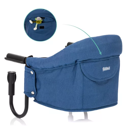 Fillikid etetőszék asztali Comfort kék 399-01