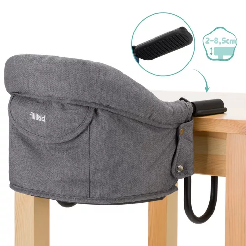 Fillikid etetőszék asztali Comfort szürke 399-07