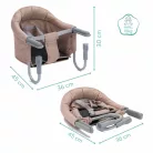 Fillikid etetőszék asztali Comfort natúr 399-09