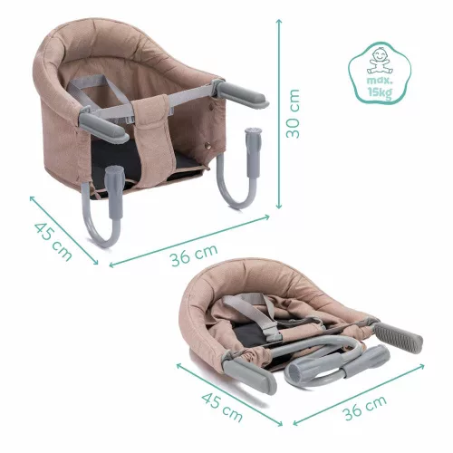 Fillikid etetőszék asztali Comfort natúr 399-09