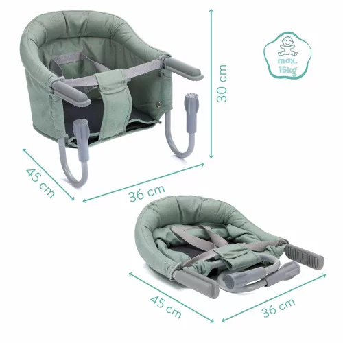 Fillikid etetőszék asztali Comfort zöld 399-14