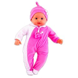 Loko - interaktív baba - rózsaszín ruhában