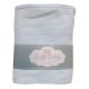 Soffi Baby takaró muszlin dupla világoskék 70x90cm