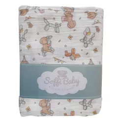 Soffi Baby takaró muszlin dupla lufis 70x90cm