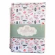 Soffi Baby takaró pamut dupla happy bear 80x100cm