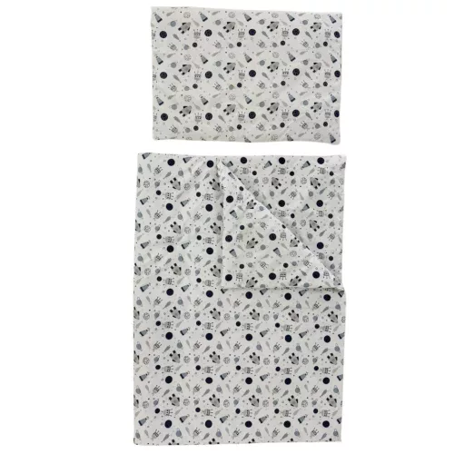 Soffi Baby ágynemű szett 2 részes 135x90 - 40x60cm Űrhajós
