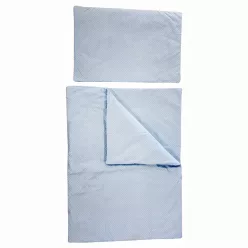   Soffi Baby ágynemű szett 2 részes 135x90 - 40x60cm apró csillag mintás kék