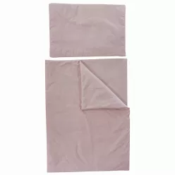   Soffi Baby ágynemű szett 2 részes 135x90 - 40x60cm apró csillag mintás rózsaszín