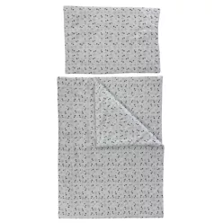   Soffi Baby ágynemű szett 2 részes 135x90 - 40x60cm Csillagok fehér