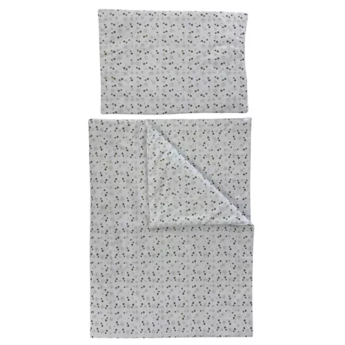 Soffi Baby ágynemű szett 2 részes 135x90 - 40x60cm Csillagok fehér