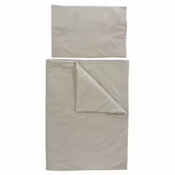   Soffi Baby ágynemű szett 2 részes 135x90 - 40x60cm apró csillag mintás bézs