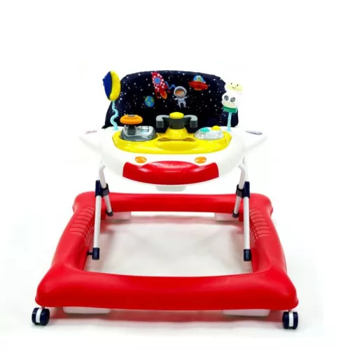 Bébikomp Space világűr - zenés játéktálcával 6-12 hó, max. 12 kg-ig