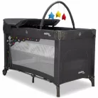 Complet utazóágy pelenkázóval emelhető fekvőrésszel és játékkonzollal