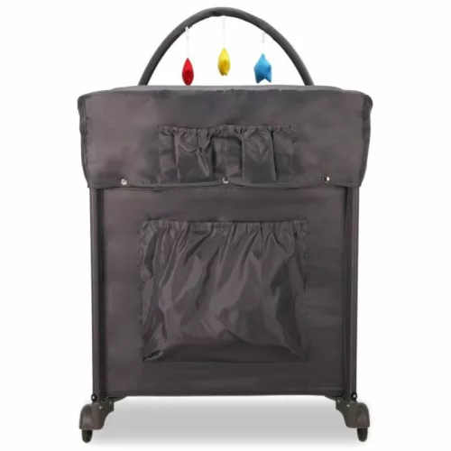 Complet utazóágy pelenkázóval emelhető fekvőrésszel és játékkonzollal