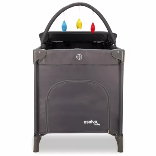 Complet utazóágy pelenkázóval emelhető fekvőrésszel és játékkonzollal