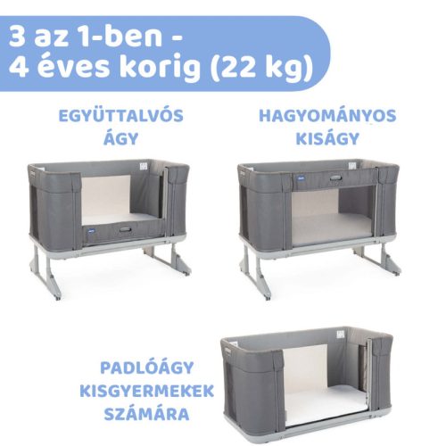 Next 2 Me Forever 0-4 év együttalvós ágy és gyerekágy