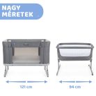 Next 2 Me Forever 0-4 év együttalvós ágy és gyerekágy