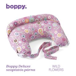 Boppy Deluxe szoptatós párna formatartó töltettel