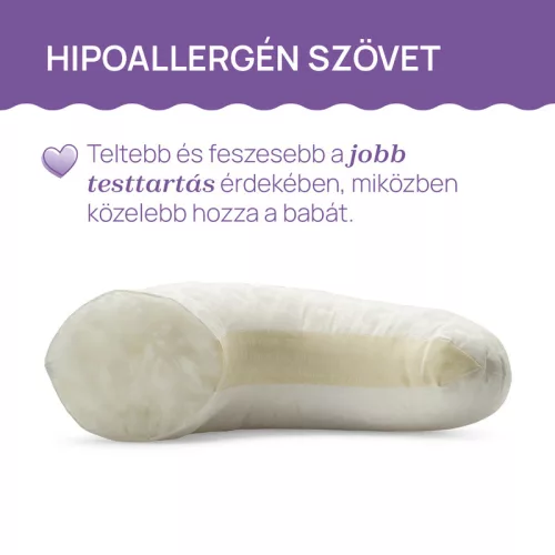 Boppy Deluxe szoptatós párna formatartó töltettel