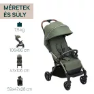 Goody XPlus babakocsi 22 kg-ig automata, egykezes összecsukással