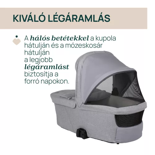 Flexi mózeskosár Bellagio babakocsihoz
