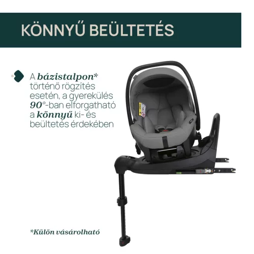 KORY PLUS I-Size 40-85 cm hordozó Chicco Bellagio babakocsira