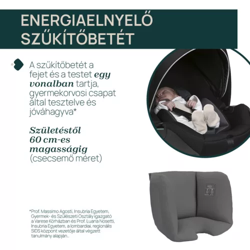 KORY PLUS I-Size 40-85 cm hordozó Chicco Bellagio babakocsira