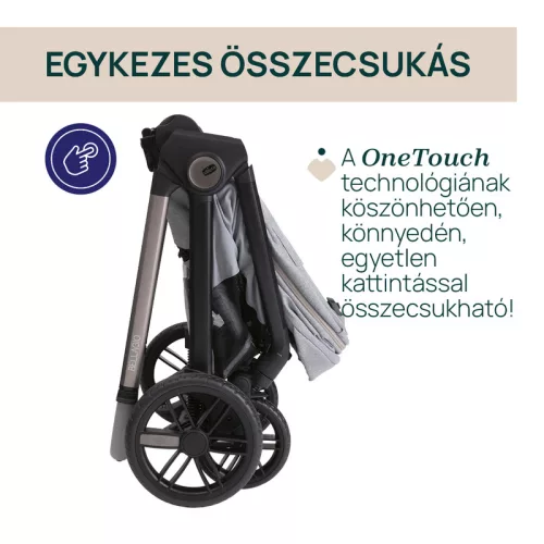 BELLAGIO Trio babakocsi önműködő záródással 22 kg-ig