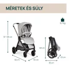 BELLAGIO Trio babakocsi önműködő záródással 22 kg-ig