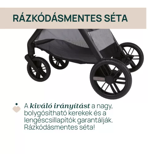 BELLAGIO Trio babakocsi önműködő záródással 22 kg-ig